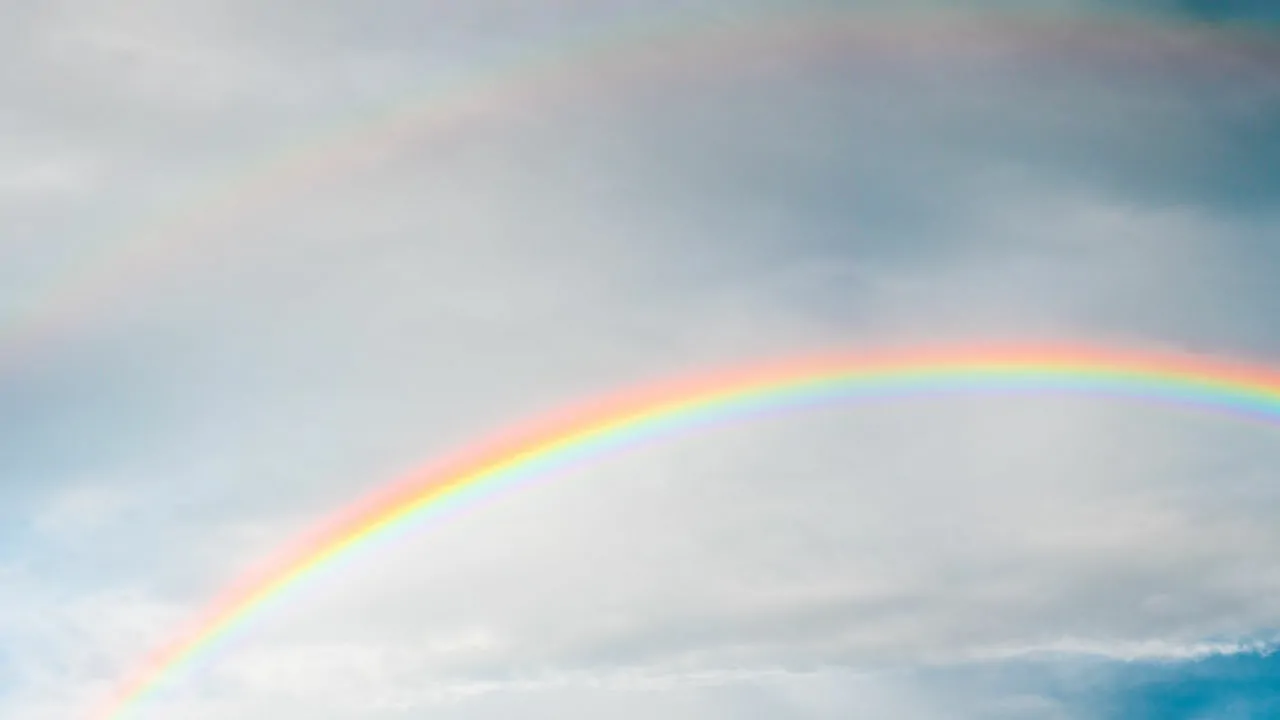 climate change rainbow