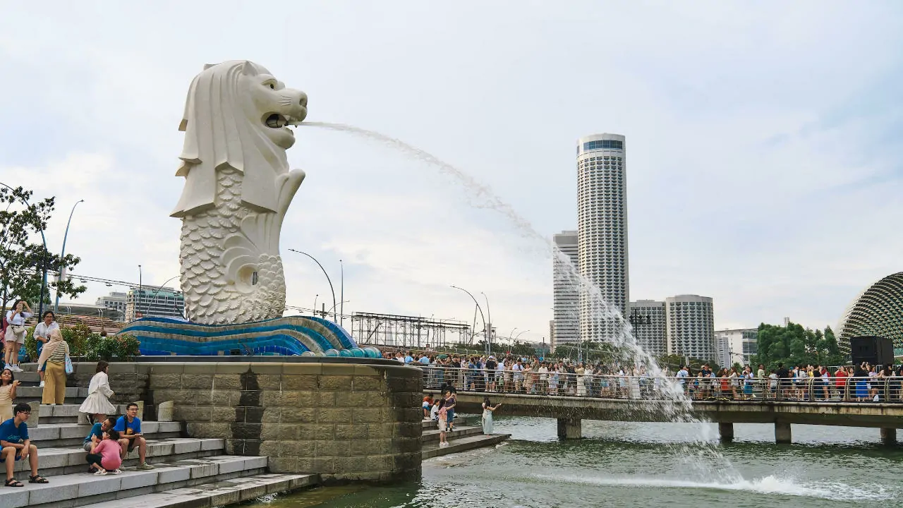 merlion park singapore